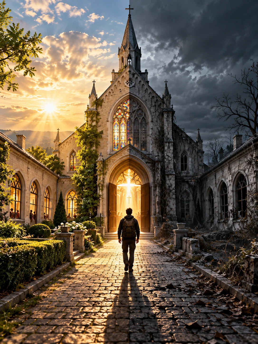 True vs. false Church