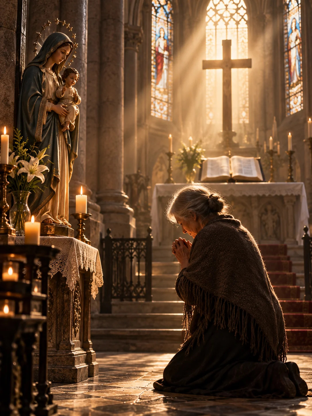 Prayers to saints and Mary