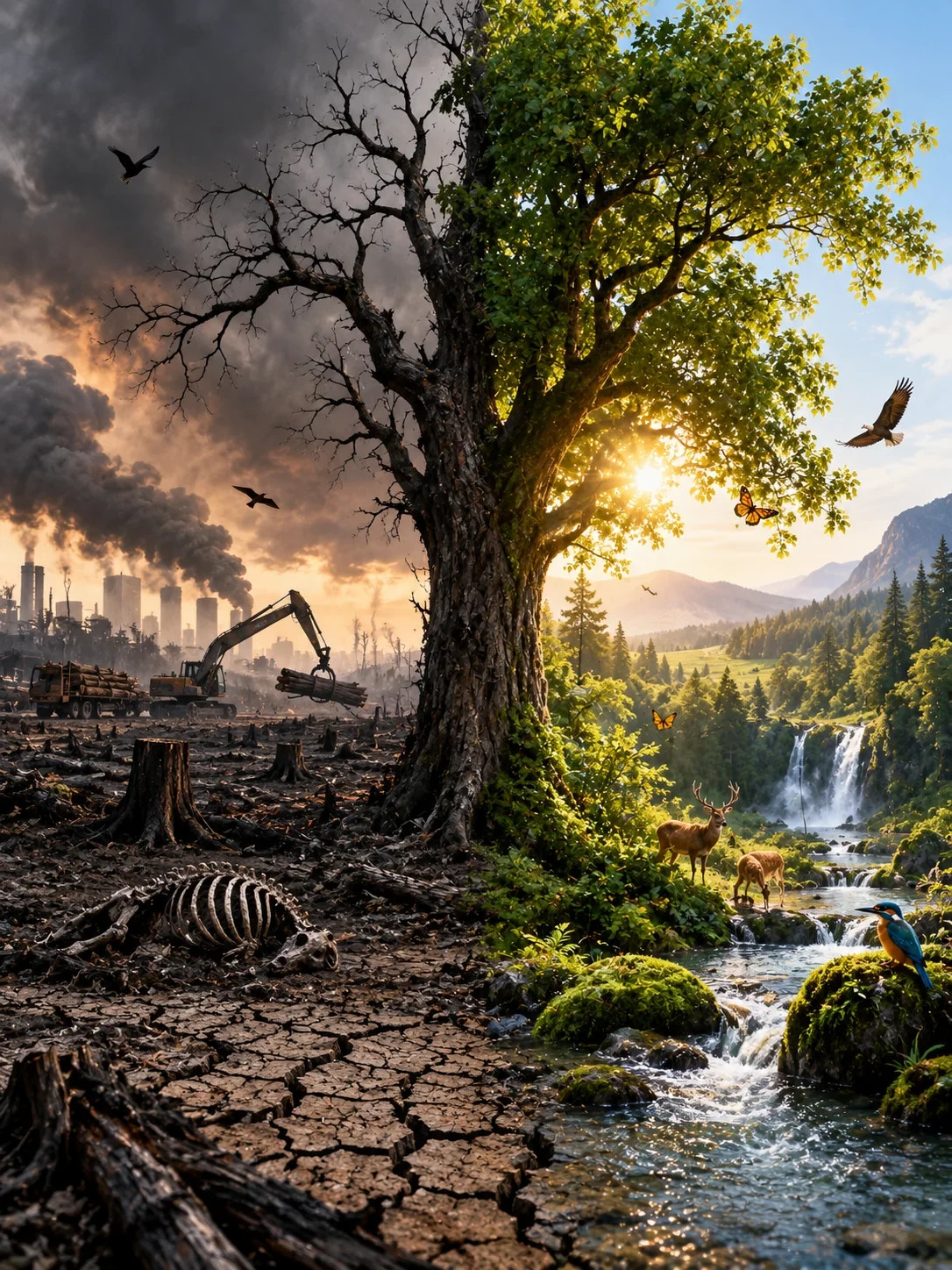 Why does God allow nature’s destruction?